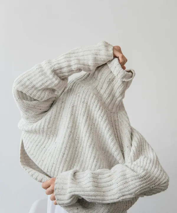 Chunky knit, Cream